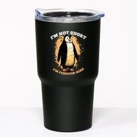 Funny Penguin Im Not Short Im Penguin Size Tumbler