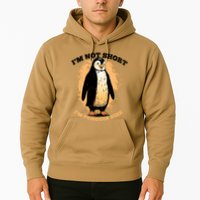 Funny Penguin Im Not Short Im Penguin Size Hoodie