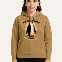 Funny Penguin Im Not Short Im Penguin Size Hoodie