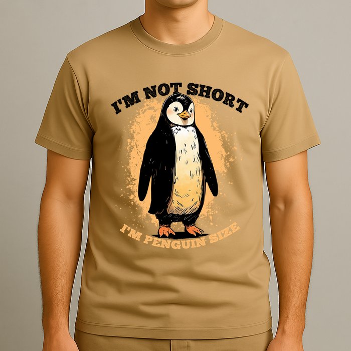 Funny Penguin Im Not Short Im Penguin Size T-Shirt