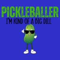 Funny Pickleballer IM Kind Of A Big Dill Pickleball Lover Funny Gift 16 in Basic Backpack