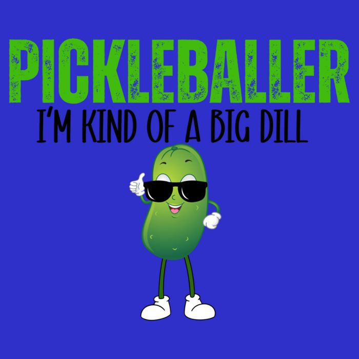 Funny Pickleballer IM Kind Of A Big Dill Pickleball Lover Funny Gift 16 in Basic Backpack