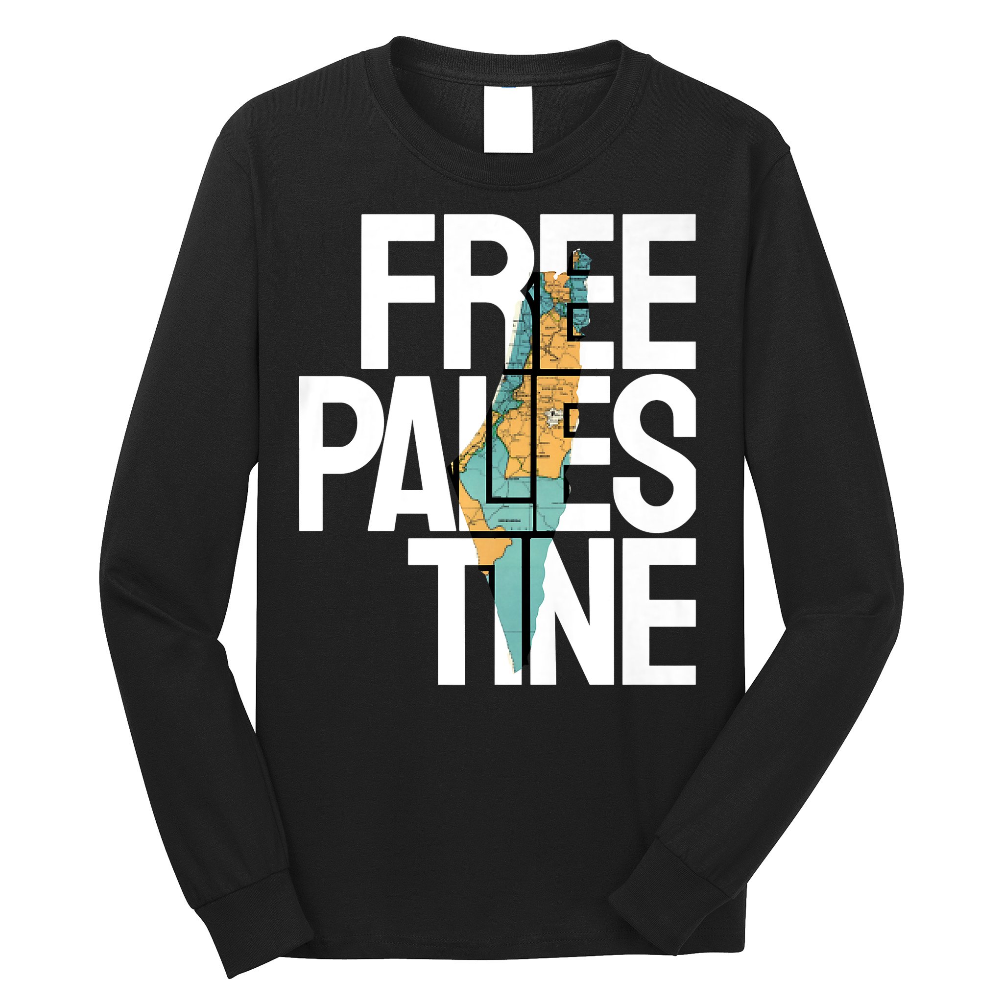 Free Palestine I Stand With Palestine Long Sleeve Shirt