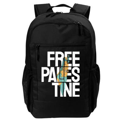 Free Palestine I Stand With Palestine Backpack