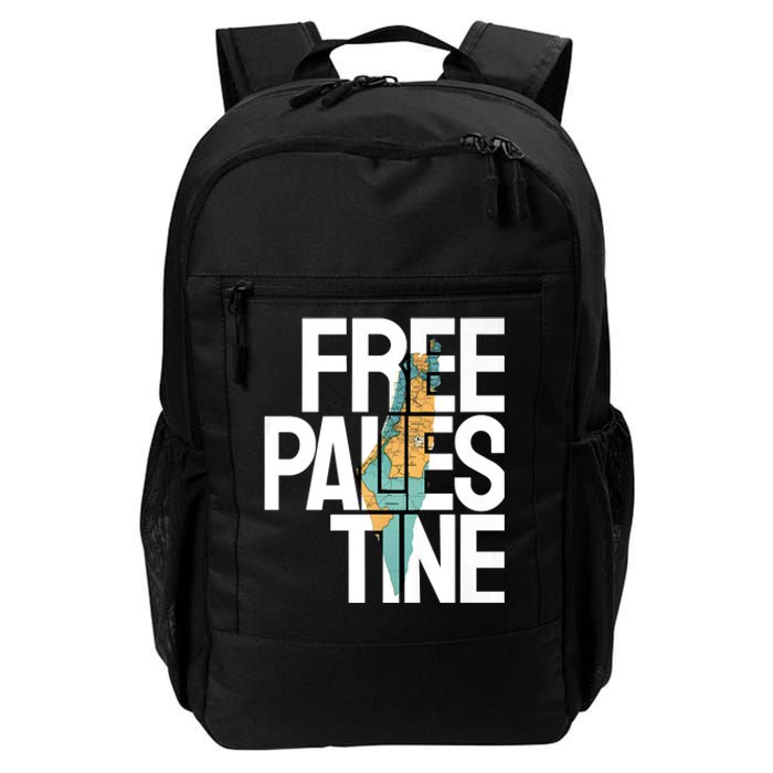 Free Palestine I Stand With Palestine Daily Commute Backpack