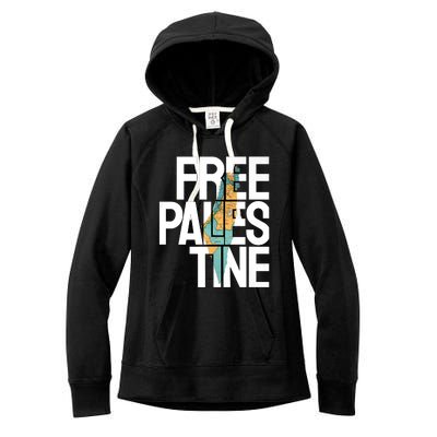 Free Palestine I Stand With Palestine Women's Fleece Hoodie