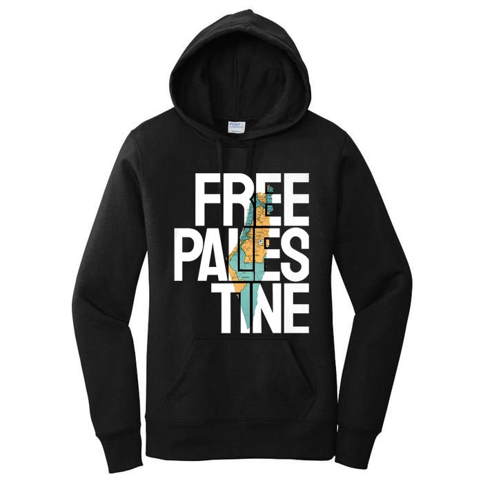 Free Palestine I Stand With Palestine Women's Pullover Hoodie