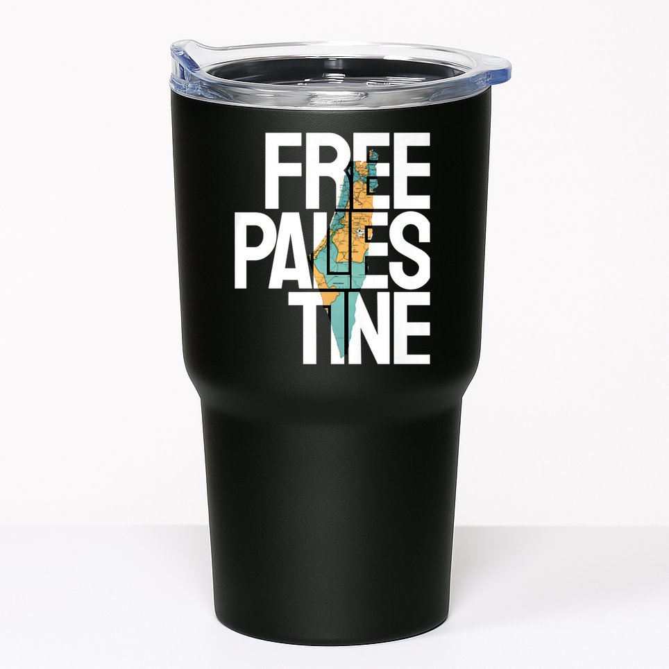 Free Palestine I Stand With Palestine Tumbler