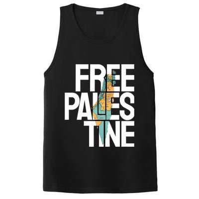 Free Palestine I Stand With Palestine PosiCharge Competitor Tank
