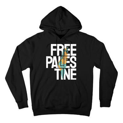 Free Palestine I Stand With Palestine Tall Hoodie