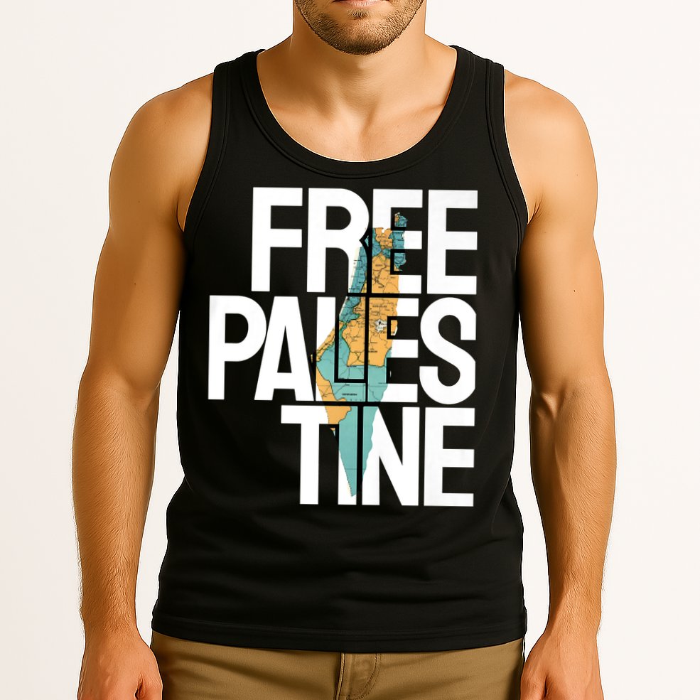 Free Palestine I Stand With Palestine Tank Top