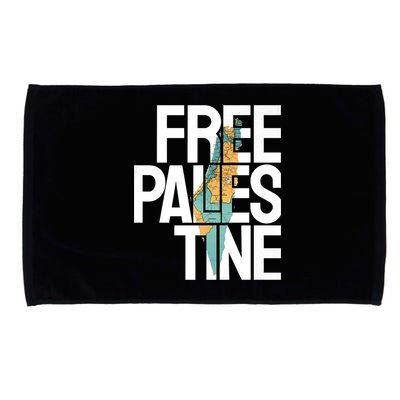 Free Palestine I Stand With Palestine Microfiber Hand Towel