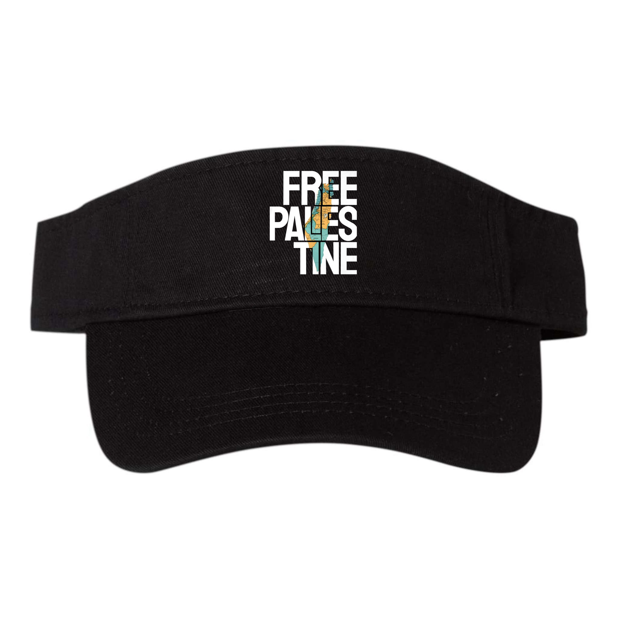 Free Palestine I Stand With Palestine Visor