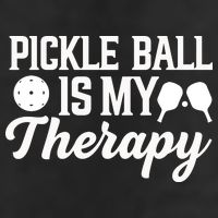 Funny Pickleball Is My Therapy Pickleball Player Humor Cool Comfort Performance Bucket Hat