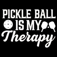 Funny Pickleball Is My Therapy Pickleball Player Humor Sustainable Bucket Hat