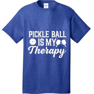 Funny Pickleball Is My Therapy Pickleball Player Humor T-Shirt