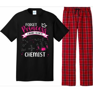 Forget Princess I Want To Be Chemist Funny Women Chemist Pajama Set