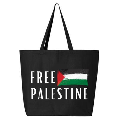 Free Palestine I Support Palestine Freedom Flag Free Gaza Cool Gift 25L Jumbo Tote