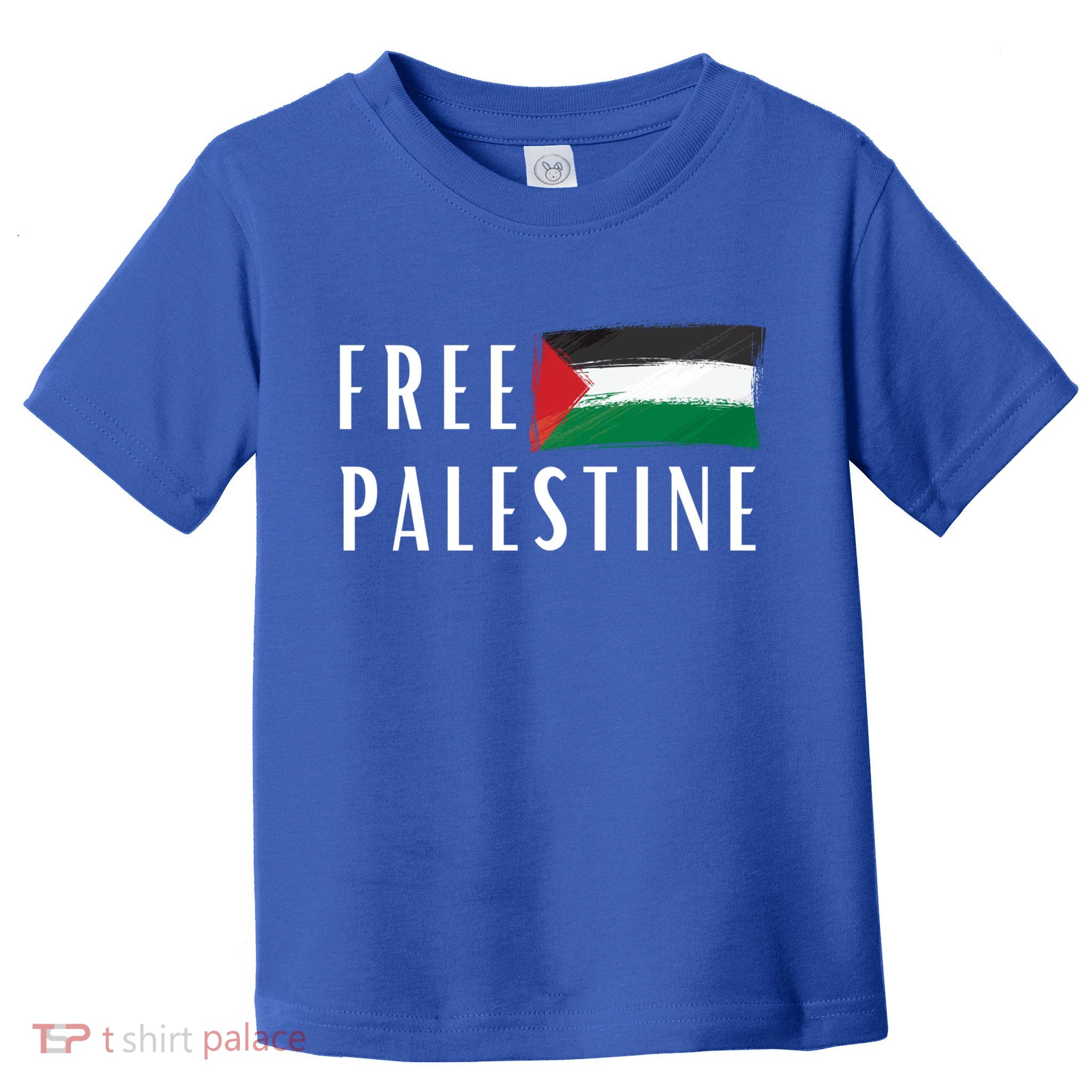 Free Palestine I Support Palestine Freedom Flag Free Gaza Cool Gift Toddler T-Shirt