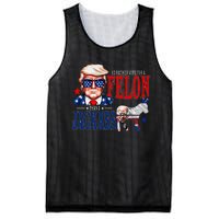 Funny Protrump I’D Rather Vote For A Felon Than A Jack Ass Mesh Reversible Basketball Jersey Tank