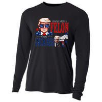 Funny Protrump I’D Rather Vote For A Felon Than A Jack Ass Cooling Performance Long Sleeve Crew