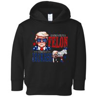 Funny Protrump I’D Rather Vote For A Felon Than A Jack Ass Toddler Hoodie