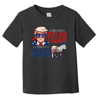 Funny Protrump I’D Rather Vote For A Felon Than A Jack Ass Toddler T-Shirt