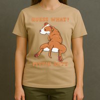 Funny Pitbull I Guess What Pittie Butt I Dog Lover Pitbull T-Shirt