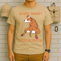 Funny Pitbull I Guess What Pittie Butt I Dog Lover Pitbull T-Shirt
