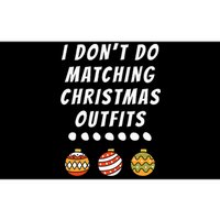 Family Party I DonT Do Matching Christmas Outfits Ornaments Bumper Sticker