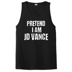 Funny Pretend I Am Jd Vance Political Costume PosiCharge Competitor Tank