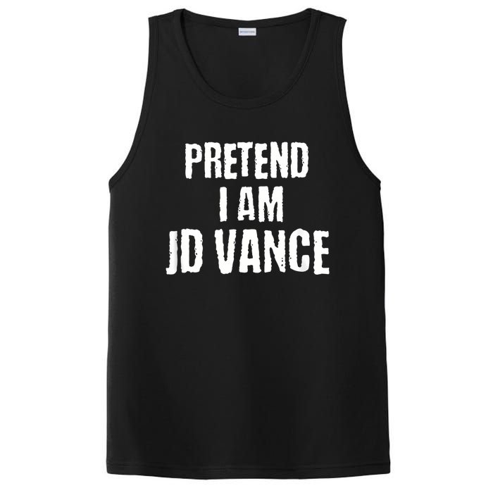 Funny Pretend I Am Jd Vance Political Costume PosiCharge Competitor Tank