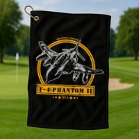 F4 Phantom Ii Golf Towel