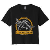 F4 Phantom Ii Women's Crop Top Tee