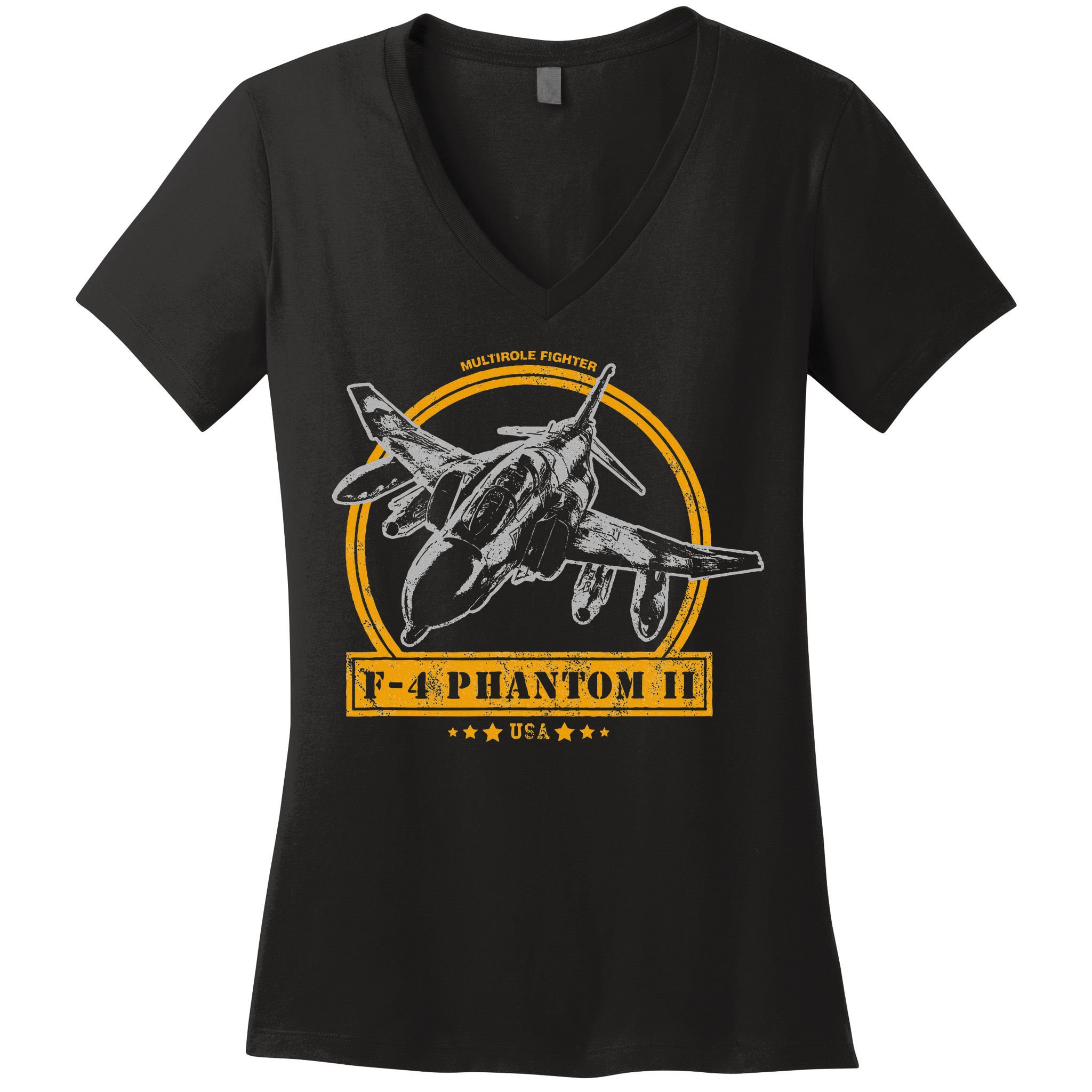 F4 Phantom Ii Women's V-Neck T-Shirt