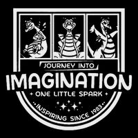 Figment Painting, Imagination Journey, Little Spark, Ride Drawstring Bag