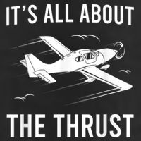 Funny Pilot It's All About The Thrust Airplane Pilot Cool Comfort Performance Bucket Hat