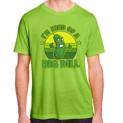 Funny Pickle I'm Kind Of A Big Dill Adult ChromaSoft Performance T-Shirt