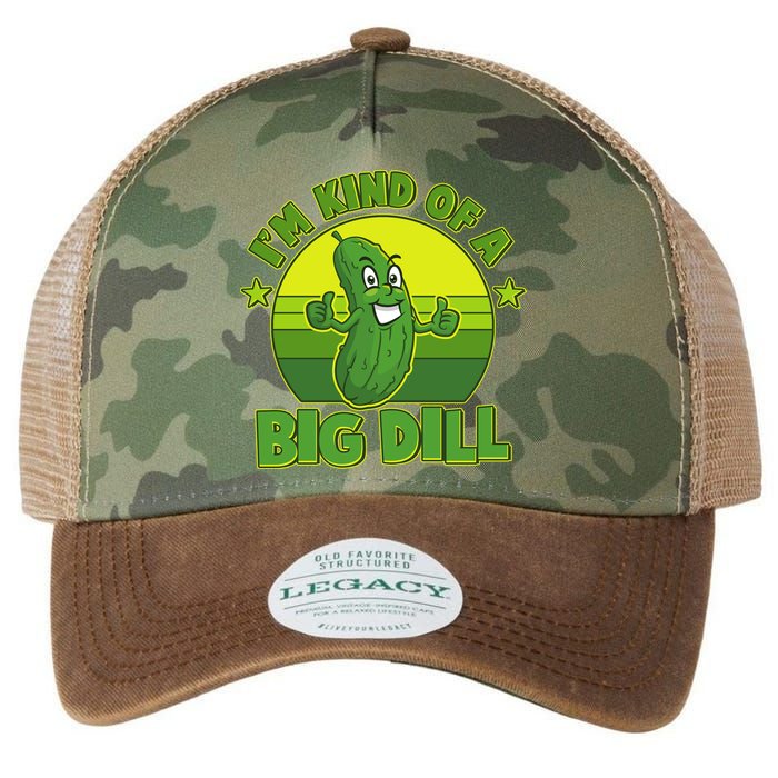 Funny Pickle I'm Kind Of A Big Dill Legacy Tie Dye Trucker Hat