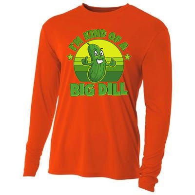 Funny Pickle I'm Kind Of A Big Dill Cooling Performance Long Sleeve Crew