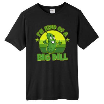 Funny Pickle I'm Kind Of A Big Dill Tall Fusion ChromaSoft Performance T-Shirt