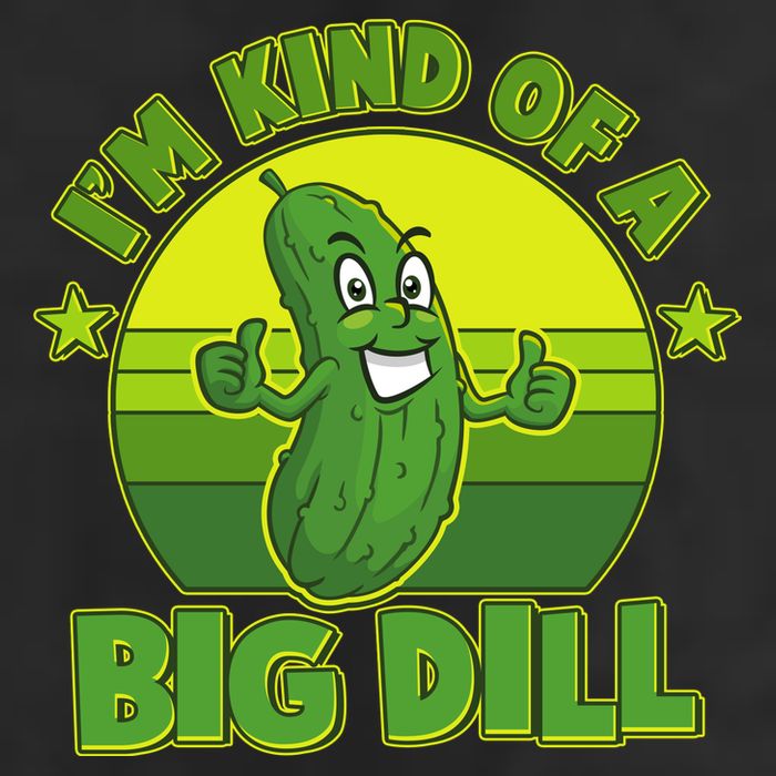 Funny Pickle I'm Kind Of A Big Dill Trucker Hat