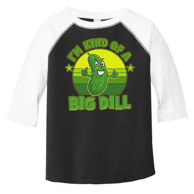 Funny Pickle I'm Kind Of A Big Dill Toddler Fine Jersey T-Shirt
