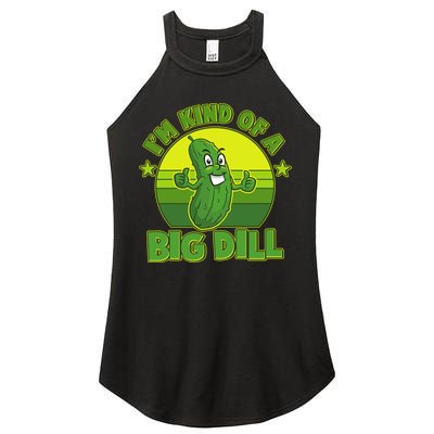 Funny Pickle I'm Kind Of A Big Dill Women's Perfect Tri Rocker Tank