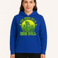 Funny Pickle I'm Kind Of A Big Dill Hoodie