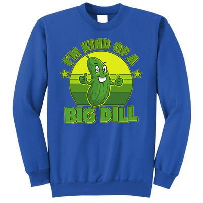 Funny Pickle I'm Kind Of A Big Dill Sweatshirt