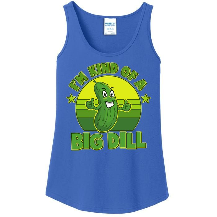 Funny Pickle I'm Kind Of A Big Dill Ladies Essential Tank