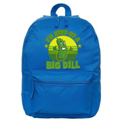 Funny Pickle I'm Kind Of A Big Dill 16 in Basic Backpack