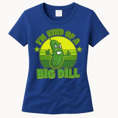 Funny Pickle I'm Kind Of A Big Dill Womens T-Shirt
