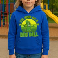 Funny Pickle I'm Kind Of A Big Dill Kids Hoodie